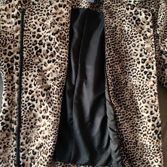 Venus animal print moto jacket! - Picture 6 of 8